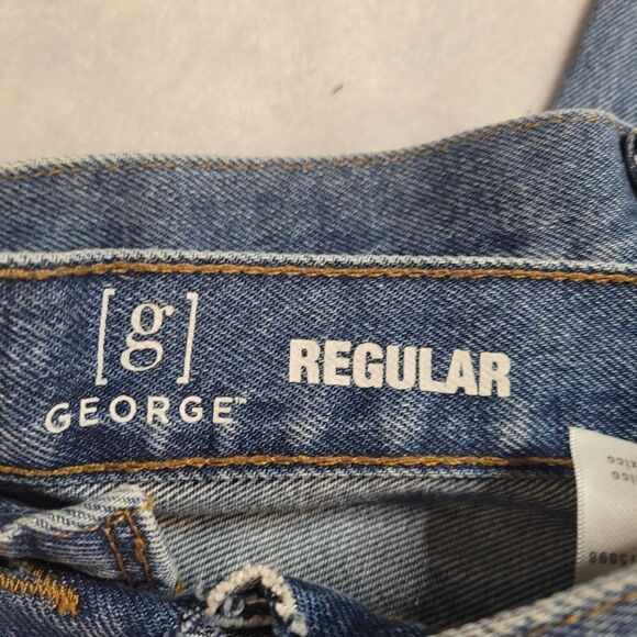George Mens Regular Medium Wash‎ Jeans - Picture 5 of 5